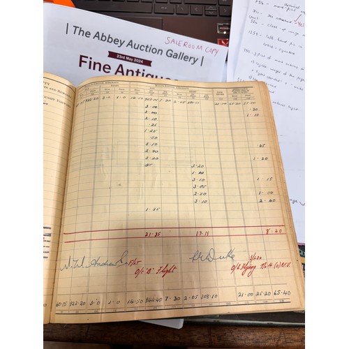 789 - 3 Pilot's flying log books, Second World War Period 1938 - 1942, for E D V Williams, and RAF pocket ... 