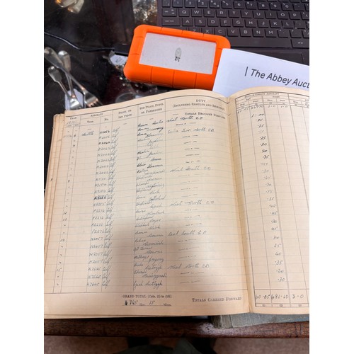 789 - 3 Pilot's flying log books, Second World War Period 1938 - 1942, for E D V Williams, and RAF pocket ... 