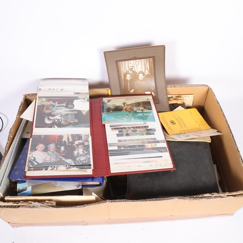 206 - 2 boxes of miscellaneous ephemera, photos, brochures, etc