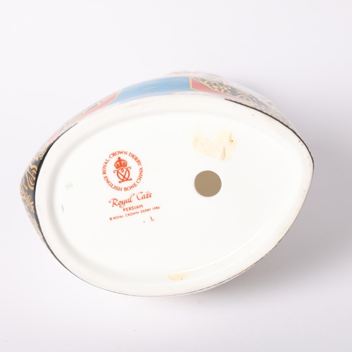 23 - Royal Crown Derby, a model from the Royal Cats Collection 