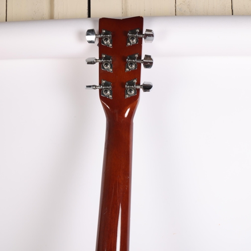 309 - A Yamaha F-310 6-string acoustic guitar, labelled to the inside