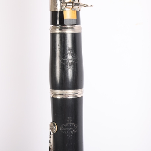 315 - A Buffet Crampon & Company, Paris, France clarinet, serial no. 577486, in associated hardshell case