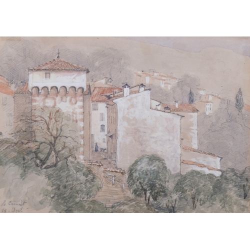 295 - Nineteenth Century British School, watercolour on paper, Le Cainut (c.1860), 18cm x 25cm. Abbott and... 