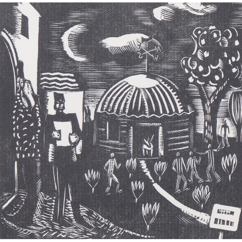 309 - Paul Nash, Romantic Dream, woodcut, 1923, from an edition of 1000 copies, Postan W34, image 10cm x 1... 