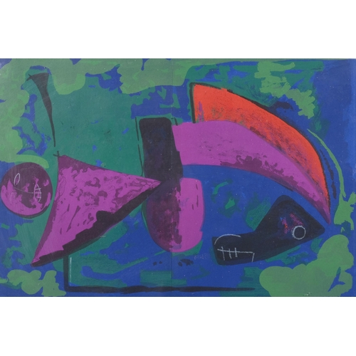 311 - Marino Marini, Guerrier, original lithograph for XXe Siecle no. 30, circa 1960, 31cm x 46cm, framed