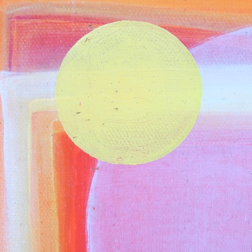 178 - Dani Humberstone, abstract, oil on canvas, 2004, 20.5cm x 20.5cm, unframed