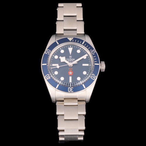 1002 - TUDOR - a rare limited edition stainless steel Black Bay 58 'Platinum Jubilee RaSP' automatic bracel... 