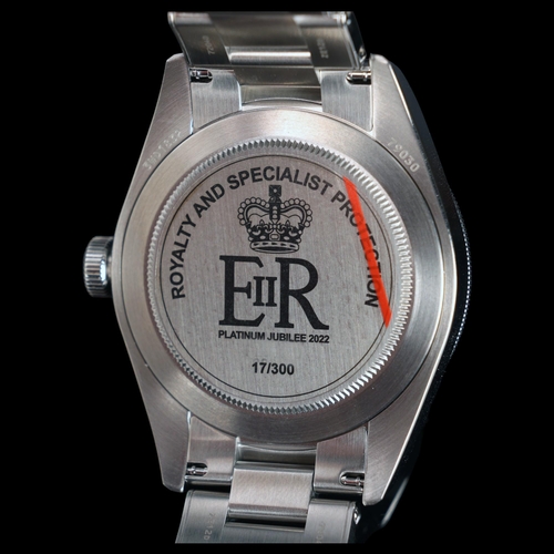 1002 - TUDOR - a rare limited edition stainless steel Black Bay 58 'Platinum Jubilee RaSP' automatic bracel... 