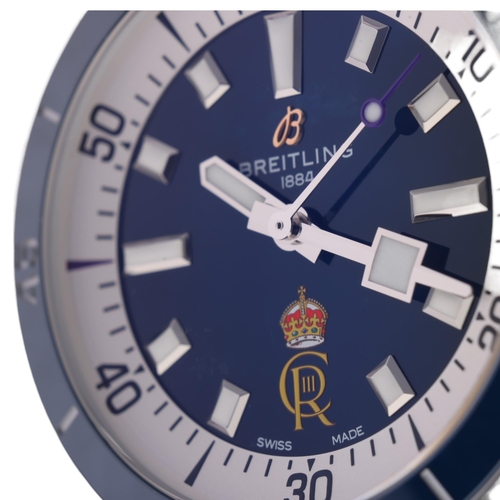 1003 - THE FIRST BREITLING 'King Charles III Coronation RaSP' TO APPEAR ON THE OPEN MARKET FOR SALE - 
BREI... 