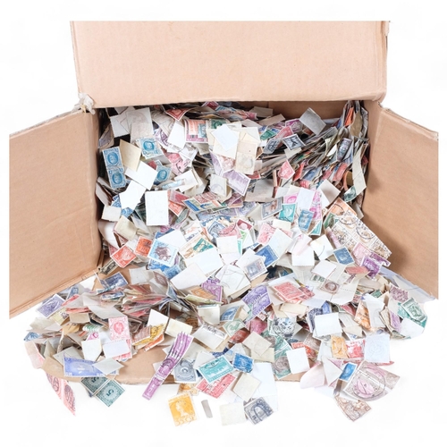 96 - A large quantity of stamps, off paper and some mint