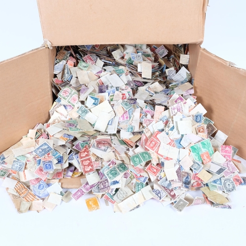 96 - A large quantity of stamps, off paper and some mint