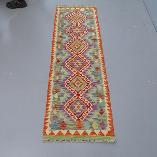 2314 - A chobi kilim runner, 195x60cm.