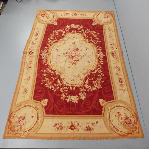 2347 - CHELSEA TEXTILES - A Aubusson style area rug. 260x165cm.