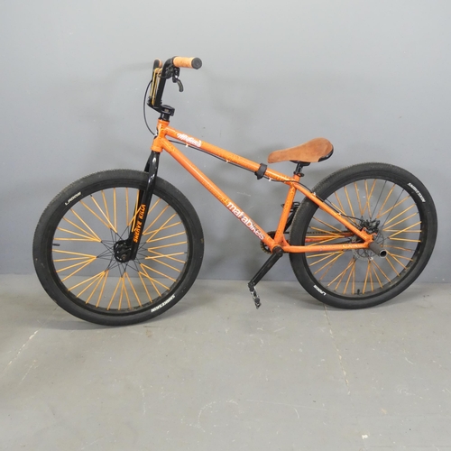 2354 - A MAFIA BIKES Medusa cruiser bike in orange and black colour way.