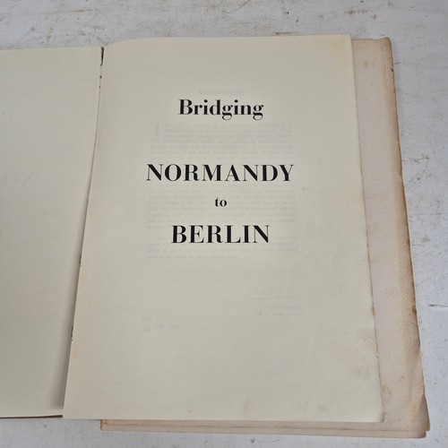 100 - Bridging Normandy to Berlin, a book detailing all the rivers from Normandy to Berlin viewed in advan... 