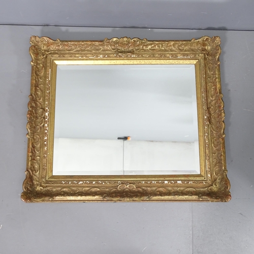 2366 - Gilt framed continental mirror 67x58cm