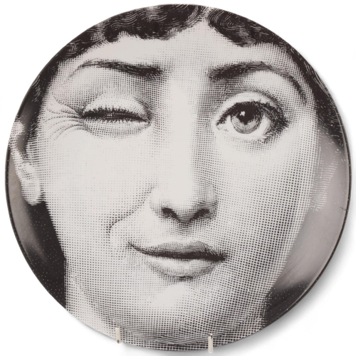 114 - A PIERO FORNASETTI (1913-88) plate, 'Tema & Variazioni'/ Themes and Variations, model 130, makers st... 