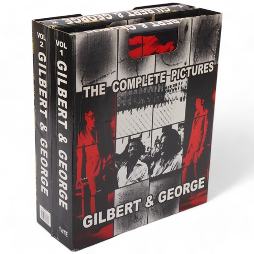 129 - GILBERT & GEORGE, The Complete Pictures volume 1 & 2, Tate Publishing 2007, hardcover and presentati... 