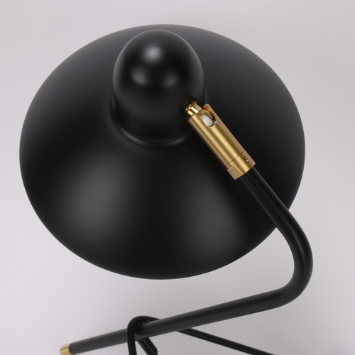 37 - Di Classe, an Arles mid-century style desk lamp by Domei Endo, with adjustable black shade, height 3... 