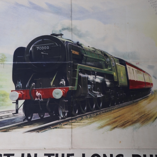 169 - RAILWAY INTEREST - A British Railways poster, 