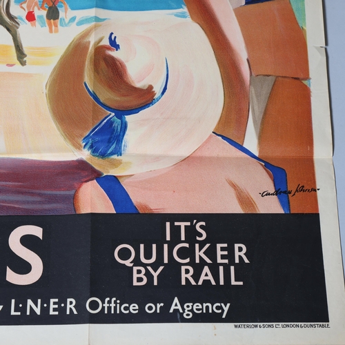 174 - RAILWAY INTEREST - original Cleethorpes LNER poster, printed 1941 by Waterlow & Sons, London and Dun... 