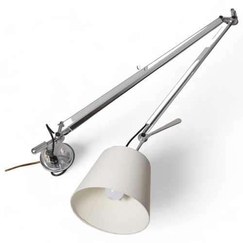 182 - An Artemide Tolomeo wall mounted large angle-poise lamp, model Mega Tolomeo, by MICHELE De LUCCHI & ... 