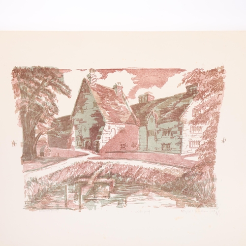 215 - PHYLLIS JOHNSTON,  2 lithographs, Wartling & Michelham Priory, signed and titled in pencil, both art... 