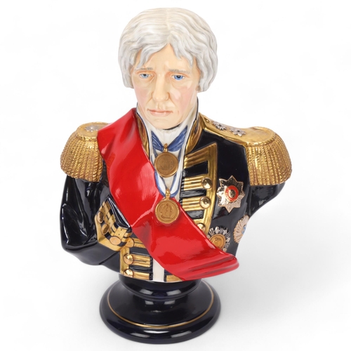 401 - Michael Sutty (1937-2003), a limited edition porcelain bust of The Right Honourable Lord Viscount Ne... 