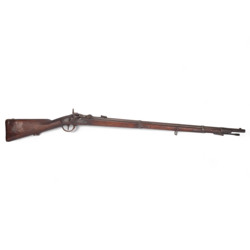 407 - **DESCRIPTION AMENDMENT** 19th century *trapdoor centre fire rifle, internal diameter 13.7mm (30 bor... 