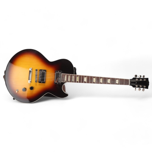 484 - A 2014 Gibson Custom Shop electric guitar, model ESSRVSNH1, serial Nr 10603725, with original soft c... 