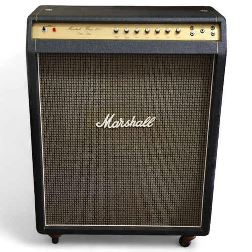 485 - A 1970s' Marshall Bass 100 Combo Amplifier, model number 2077, 99 x 73 x 35cm