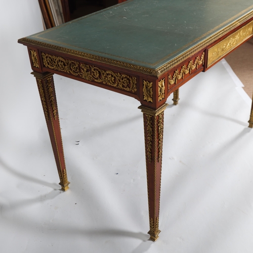 310 - Francois Linke (1855 - 1946), a very fine quality French library writing table, circa 1900 - 1910, g... 