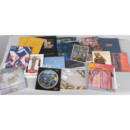 745 - Collection of Art Exhibition catalogues and brochures