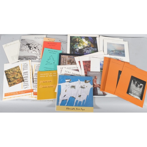 745 - Collection of Art Exhibition catalogues and brochures