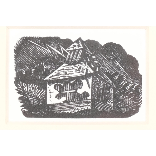 749 - Eric Ravilious (1903-1942), wood engraving on archival paper, Illustration for The St Bride Notebook... 