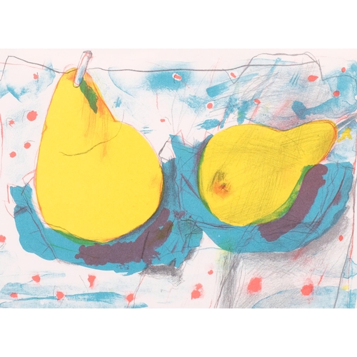 751 - Chloe Cheese (1952), limited edition lithograph on paper, Pears, signed and numbered in pencil, 15cm... 