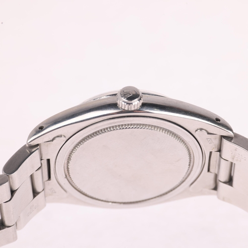 1001 - ROLEX - a Vintage stainless steel Oyster Precision mechanical calendar bracelet watch, ref. 6494, ci... 