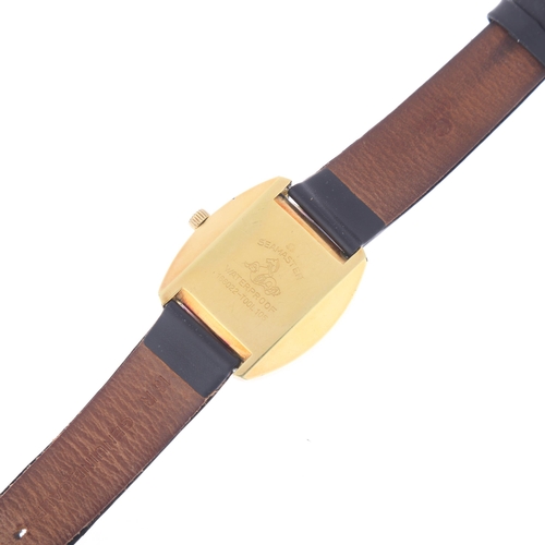 1012 - OMEGA - a gold plated Seamaster Cosmic automatic calendar wristwatch, ref. 166.022, circa 1970s, sil... 