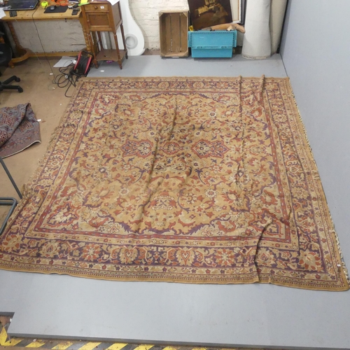 2312 - A Persian carpet. 270x260cm.