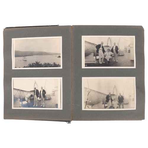 105 - An interesting photograph and postcard album, relating to a family's Grand Tour to Colombia