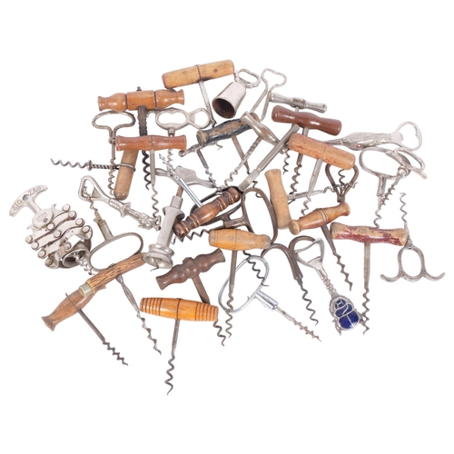 188 - A large quantity of assorted corkscrews and bottle openers (38)