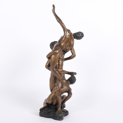 29 - After Giambologna, cast-bronze group, 