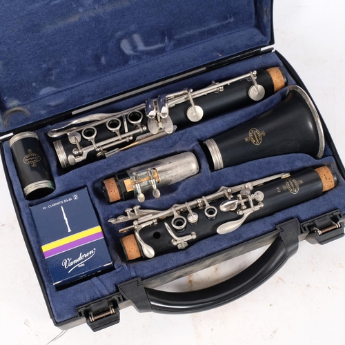 350 - A Buffet Crampon & Co B12 French clarinet, in associated Buffet Crampon & Co Paris hardshell case