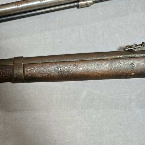 407 - **DESCRIPTION AMENDMENT** 19th century *trapdoor centre fire rifle, internal diameter 13.7mm (30 bor... 