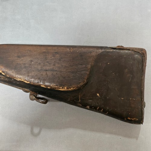 407 - **DESCRIPTION AMENDMENT** 19th century *trapdoor centre fire rifle, internal diameter 13.7mm (30 bor... 