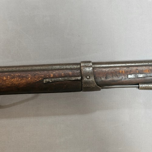 407 - **DESCRIPTION AMENDMENT** 19th century *trapdoor centre fire rifle, internal diameter 13.7mm (30 bor... 