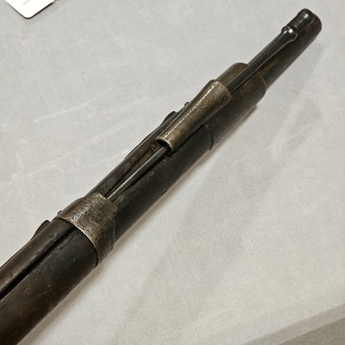 407 - **DESCRIPTION AMENDMENT** 19th century *trapdoor centre fire rifle, internal diameter 13.7mm (30 bor... 