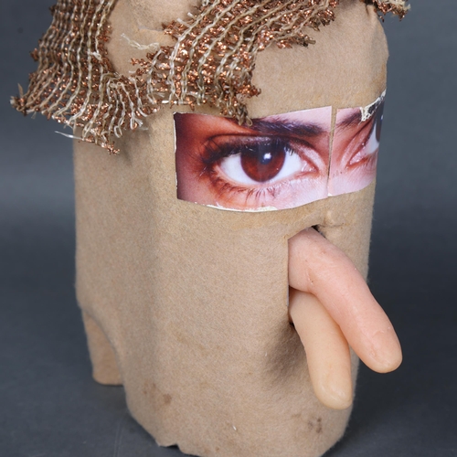 3042 - Curiosity/Macabre: Vic Reeves / James Moir Mixed Media Hand Puppet 
with silicone replica fingers fo... 