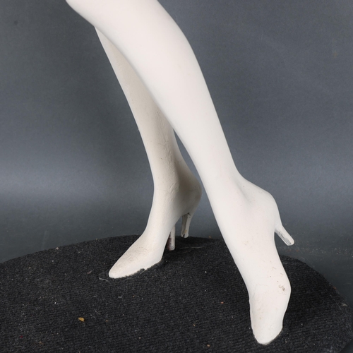 3059 - Curiosity/Macabre : David Jupe : a mixed media study of a mannequin, female form, on carpeted base, ... 