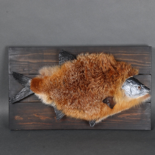 3133 - Taxidermy: “Fur-bearing Bream”.
Much like it’s relative the furry trout, it is thought that these sp... 